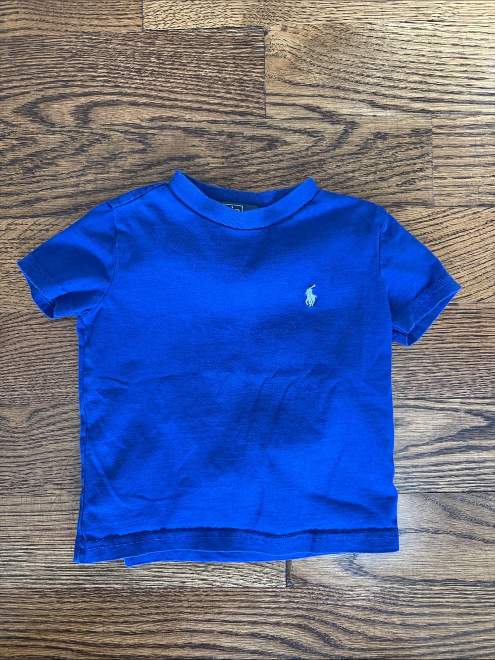 Polo by Ralph Lauren Bright Blue Short Sleeve Tee with White Pony